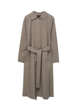 PULL & BEAR Long Belted TrenchBrown Donna Cappotti PUC21U0GT-O11 -Pull & Bear 0069b1007851421eb00806d4310e9f43
