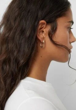 PULL & BEAR 4Pack Hoop With SnakesOrecchiniGold Coloured Donna Gioielli PUC51L0G3-F11