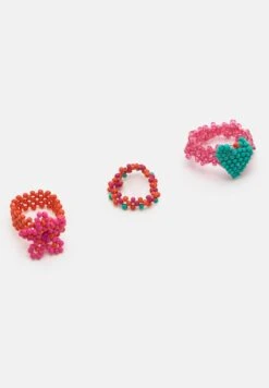 PULL & BEAR Pack 3 BeadAnelloLilac Donna Gioielli PUC51L0FB-I11 -Pull & Bear 015612bef7254e30ab4fe7691e822a3c