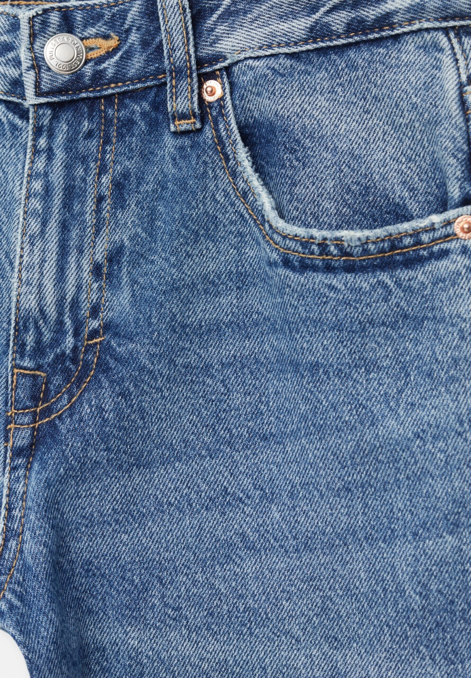 PULL & BEAR Mid Waist Jeans A SigarettaBlue Denim Donna Jeans PUC21N0LU-K12 9 PULL & BEAR Mid Waist Jeans A SigarettaBlue Denim Donna Jeans PUC21N0LU-K12 - immagine 7