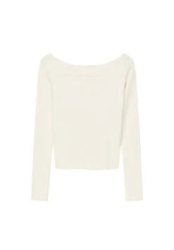 PULL & BEAR Boat NeckMaglioneBeige Donna Maglieria PUC21I0ON-B11 12 PULL & BEAR Boat NeckMaglioneBeige Donna Maglieria PUC21I0ON-B11 -Pull & Bear 02c65856c7dd4113bfc46c1bbf468990