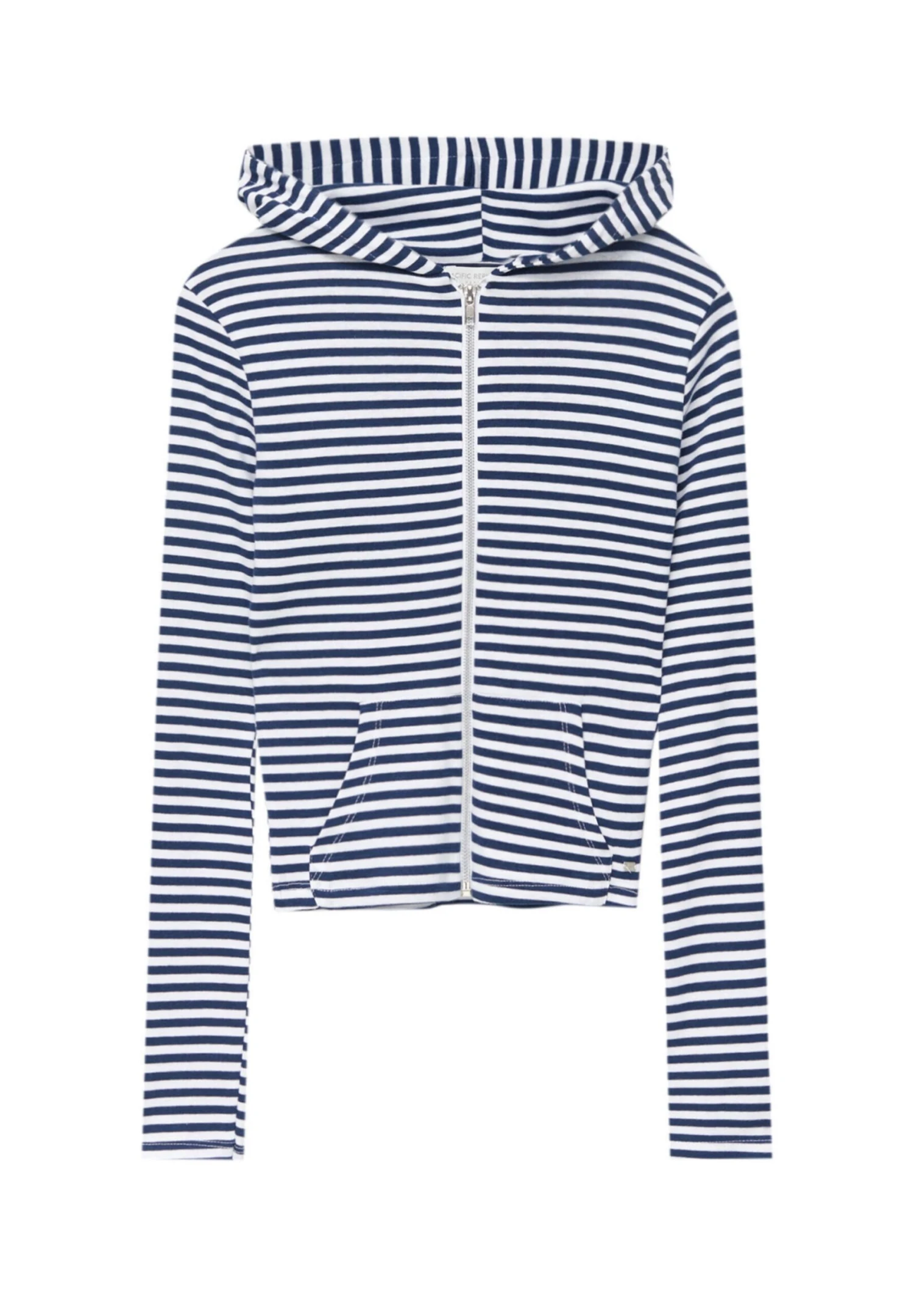 PULL & BEAR Hooded StripedFelpa Con ZipDark Blue Donna Felpe PUC21J10K-K11 7 PULL & BEAR Hooded StripedFelpa Con ZipDark Blue Donna Felpe PUC21J10K-K11 - immagine 5