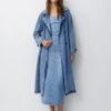 PULL & BEAR TrenchBlue Denim Donna Cappotti PUC21U0G9-K11 -Pull & Bear 03e8dcf688d847e0b138935777b151f8