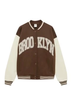 PULL & BEAR BrooklynGiubbotto BomberDark Brown Donna Giacche E Blazer PUC21U0G2-O11 -Pull & Bear 053c00da3ac945e58138e5bc8fe3491e