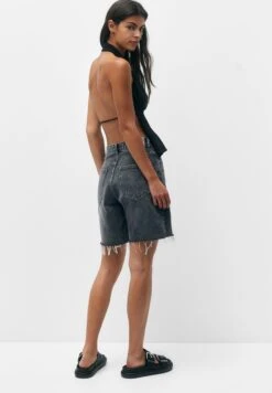 PULL & BEAR Open BackTopMetallic Black Donna Camicie E Bluse PUC21E0YY-Q11 -Pull & Bear 05dfea47fcc646f4a9dcdc6904d4b8d6