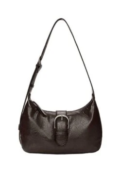 PULL & BEAR WITH BUCKLE - Borsa A Mano - Brown