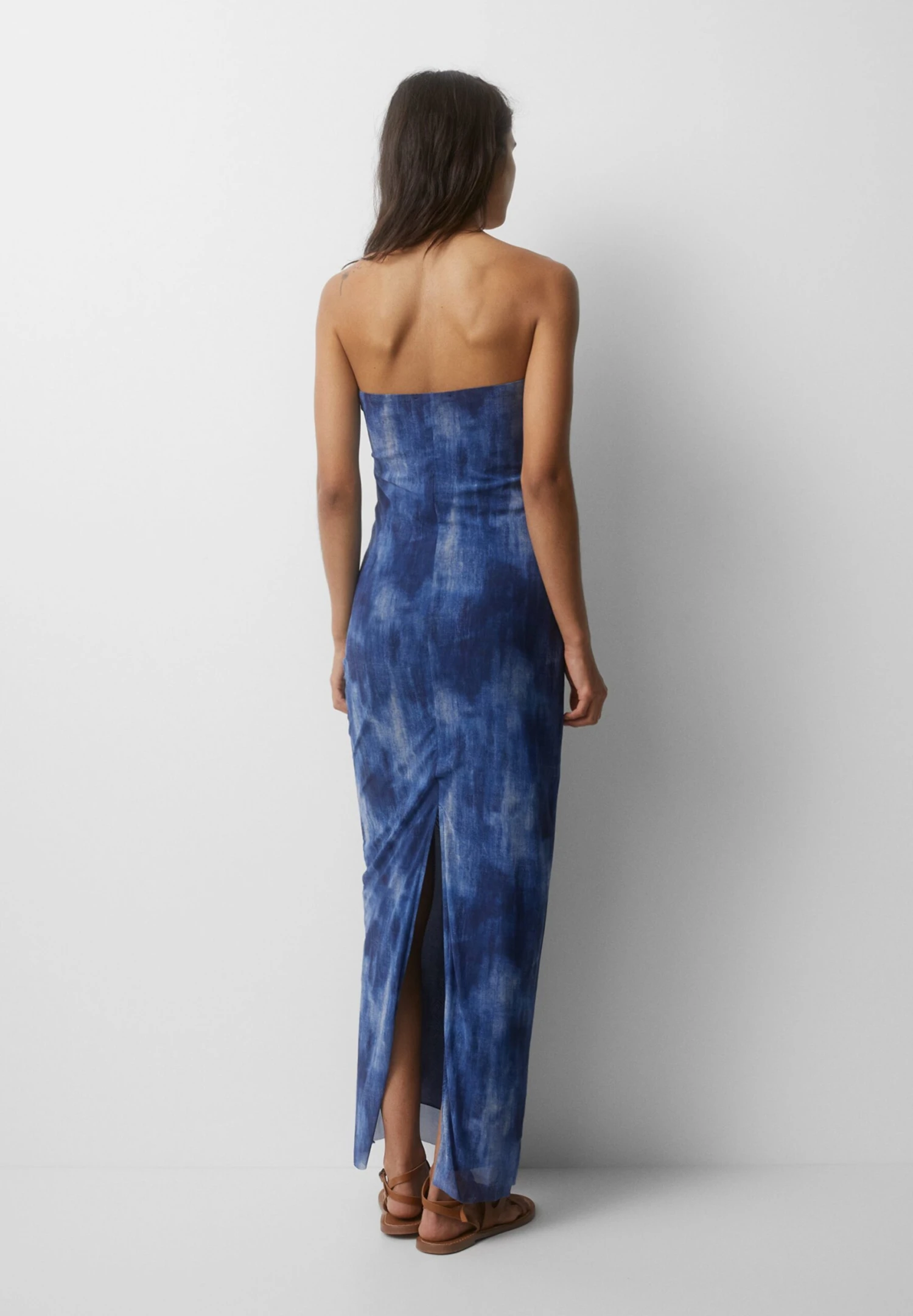 PULL & BEAR Midi - Vestito Estivo - Blue 5 PULL & BEAR Midi - Vestito Estivo - Blue - immagine 3