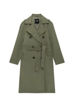 PULL & BEAR Basic- Trench - Dark Green -Pull & Bear 0a0f9bb04593478392fa417833702720