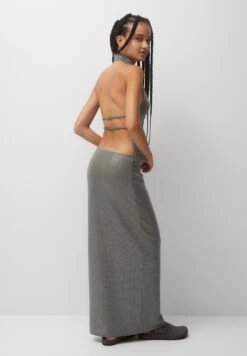 PULL & BEAR Shiny Halter NeckCamicettaLight Green Donna Camicie E Bluse PUC21E12N-M11 -Pull & Bear 0d52baa1e4ec412888eea5da1d049742