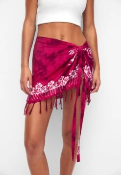 PULL & BEAR Sarong Palm TreesAccessorio Da SpiaggiaPink Donna Moda Mare PUC81H00A-J11 -Pull & Bear 0dcf9906e4ed447abd98f2bfb43da974