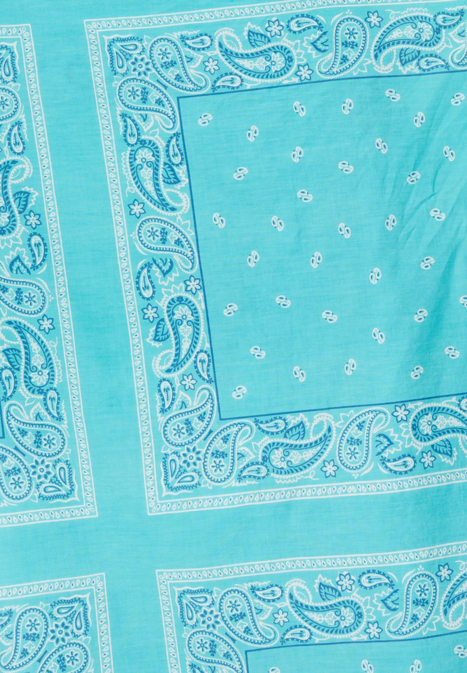 PULL & BEAR Printed Bandana-Style SarongAccessorio Da SpiaggiaBlue Donna Moda Mare PUC81H00E-K11 8 PULL & BEAR Printed Bandana-Style SarongAccessorio Da SpiaggiaBlue Donna Moda Mare PUC81H00E-K11 - immagine 6