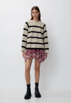 PULL & BEAR Striped Long SleeveMaglioneBeige Donna Maglieria PUC21I0P9-B11 -Pull & Bear 10d84a3baac749b6a561f1ea3ec1ecbd