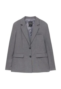 PULL & BEAR Double Breasted With Flap PocketsBlazerGrey Donna Giacche E Blazer PUC21G0IK-C12 -Pull & Bear 11a77cc0026e44f78dd7e175d39f945d