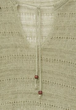 PULL & BEAR Open With DrawstringMaglioneKhaki Donna Maglieria PUC21I0OE-N11 -Pull & Bear 128a415e73e940768e5a070d4ba8cdab