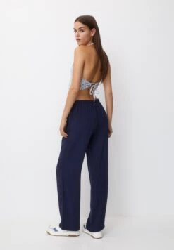 PULL & BEAR With FlowingRustic PantaloniDark Blue Donna Pantaloni PUC21A0UV-K11 -Pull & Bear 12a538fd300b482b9f4ae018d4509292