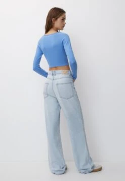 PULL & BEAR CroppedMaglioneBlue Denim Donna Maglieria PUC21I0OZ-K11 10 PULL & BEAR CroppedMaglioneBlue Denim Donna Maglieria PUC21I0OZ-K11 -Pull & Bear 1371344e2f894730873a6a6f64e05400