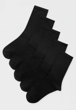 PULL & BEAR Pack Of 5 Pairs - Calze - Mottled Black 9 PULL & BEAR Pack Of 5 Pairs - Calze - Mottled Black -Pull & Bear 139e6b63015e4f188f81f02a0d7c2237