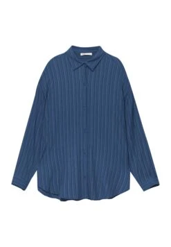 PULL & BEAR Rustic Long Sleeve CamiciaBlue Donna Camicie E Bluse PUC21E12S-K11 -Pull & Bear 13febbc5bac74b73a38bfd28ab1fbe8b
