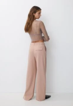 PULL & BEAR Maglietta A Manica LungaLight Pink Donna T-shirt E Top PUC21D2KO-J11 -Pull & Bear 1566ba9f6fb94b61af3b33f6471b0365