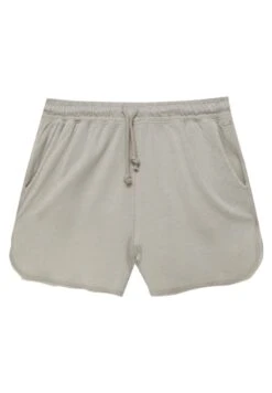 PULL & BEAR Varsity Bermuda - Pantaloni Sportivi - Stone -Pull & Bear 160fbac7e183418886b8488daf5faaaf