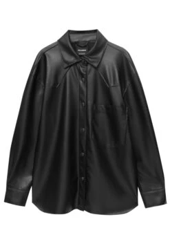 PULL & BEAR CamiciaBlack Donna Camicie E Bluse PUC21E11Z-Q11 -Pull & Bear 16b546f82876488f8f5952f4ea87771f