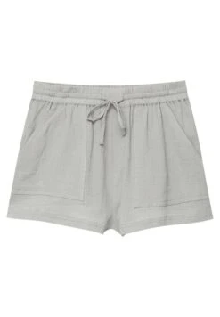 PULL & BEAR Flowing With PocketsShortsGrey Donna Shorts PUC21S0E8-C11 -Pull & Bear 174a9bcfdf4d4286955d75eb595d5428