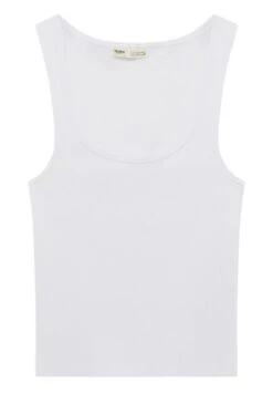 PULL & BEAR Basic TankTopWhite Donna T-shirt E Top PUC21D28H-A11 -Pull & Bear 17b460fa7b1a45ec946d3848633eb037