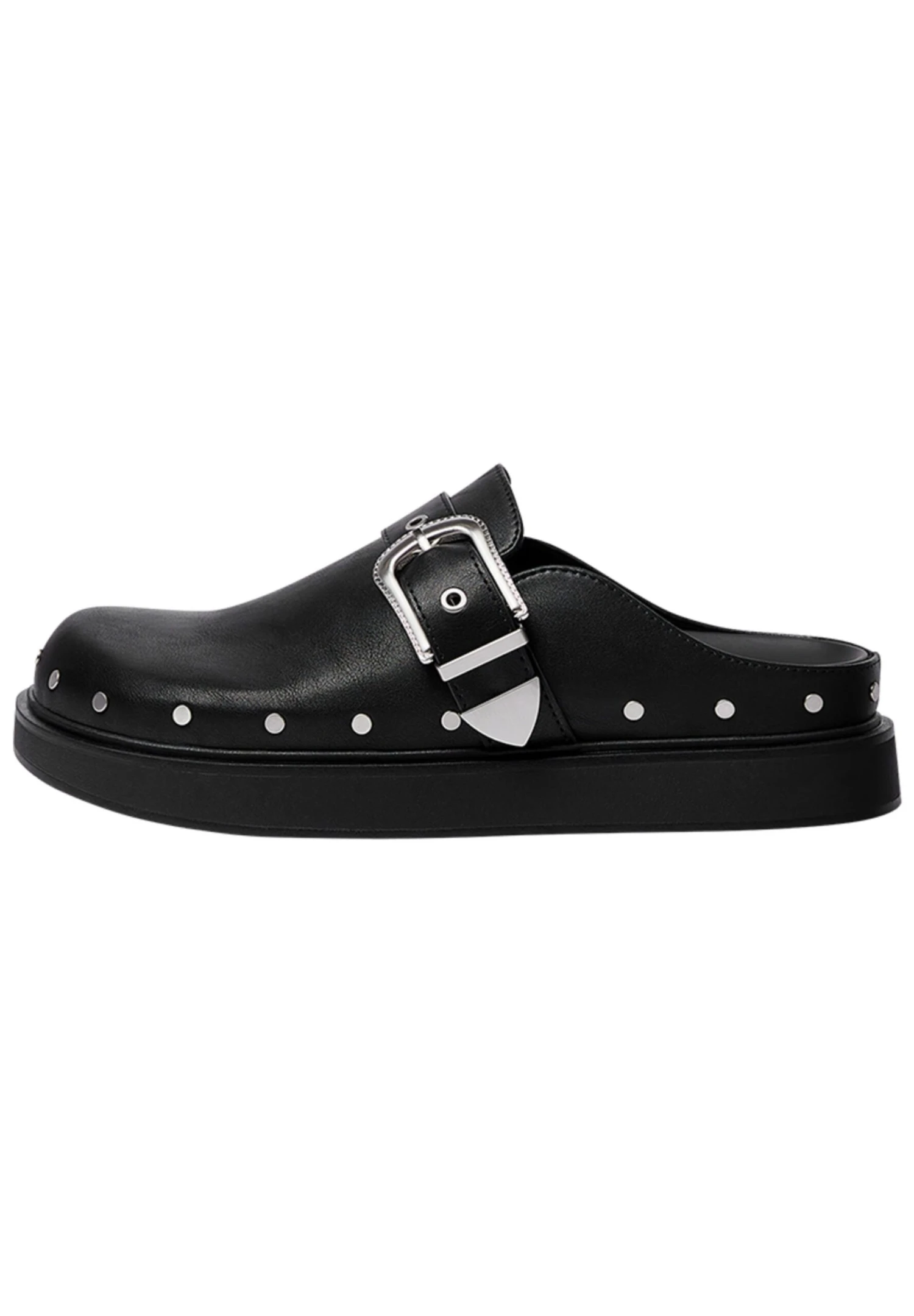 PULL & BEAR Studded - Ciabattine - Black 4 PULL & BEAR Studded - Ciabattine - Black - immagine 2