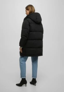 PULL & BEAR Cappotto Invernale - Mottled Black -Pull & Bear 1840a9d8a9bd4dd8bbe6a459154e38de