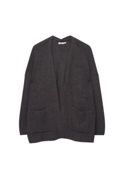 PULL & BEAR CardiganDark Grey Donna Maglieria PUC21I0OU-C11 -Pull & Bear 1a52939a14c04a8c8e059937080beeae