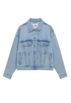 PULL & BEAR Giacca Di JeansStone Blue Denim Donna Giacche E Blazer PUC21G0H5-K11 -Pull & Bear 1a855114a6b54b00b0b0cb6bd70d43c0