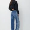 PULL & BEAR Mid-WaistJeans A SigarettaBlue Denim Donna Jeans PUC21N0MQ-K11 -Pull & Bear 1bdef82c7b6f416d84b2fe42d93cde72