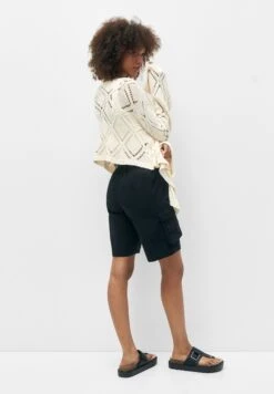 PULL & BEAR Open Knotted CardiganSand Donna Maglieria PUC21I0OD-B11 -Pull & Bear 1cba57d0af5c4022947bdb8fc5e13c78