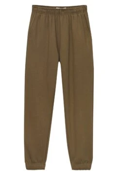 PULL & BEAR BasicPantaloni SportiviMottled Dark Green Donna Pantaloni PUC21A0S3-M12 -Pull & Bear 1cda9f2bfa234dd1ba7d24b45c945b65