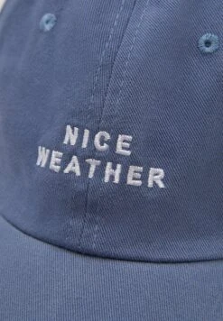 PULL & BEAR Embroidered Slogan - Cappellino - Blue Denim -Pull & Bear 1e0e365d9c7d40d483640ab3b0ab5cb3