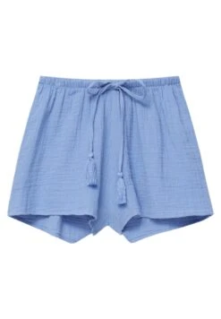 PULL & BEAR Rustic With Elastic WaistbandShortsBlue Donna Shorts PUC21S0E6-K11 -Pull & Bear 1efa7ddad5bd4690a328641a9b5da42e