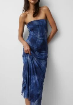 PULL & BEAR Midi - Vestito Estivo - Blue