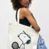 PULL & BEAR Snoopy Shopping BagWhite Donna Borse PUC51H0HX-A11 -Pull & Bear 21a345f914aa4a71b82977e0a0cde067