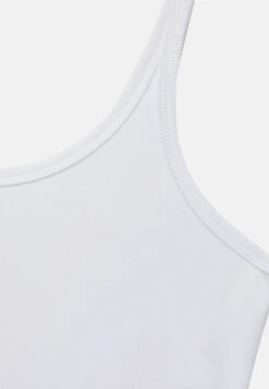 PULL & BEAR Basic Midi - Vestito Di Maglina - White -Pull & Bear 224898bf1cad41dfa8f34a43a50cd997