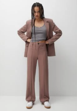 PULL & BEAR With Seam DetailPantaloniPink Donna Pantaloni PUC21A0LL-J12