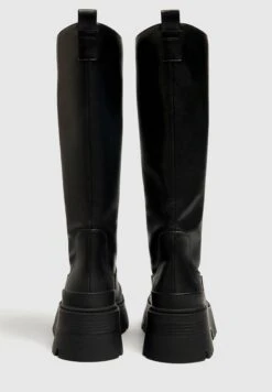 PULL & BEAR Stivali Con PlateauBlack Donna Stivali PUC11A0JP-Q11 -Pull & Bear 2528a568625b40618c53498e5cb083a2