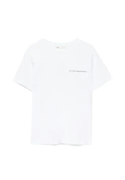 PULL & BEAR Short SleeveT-Shirt Con StampaWhite Donna T-shirt E Top PUC21D2JH-A11 -Pull & Bear 276fa88676a5496a890f8806c3ae3245