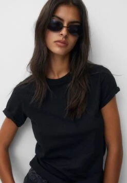 PULL & BEAR OvalOcchiali Da SoleBlack Donna Occhiali Da Sole PUC51K01L-Q11