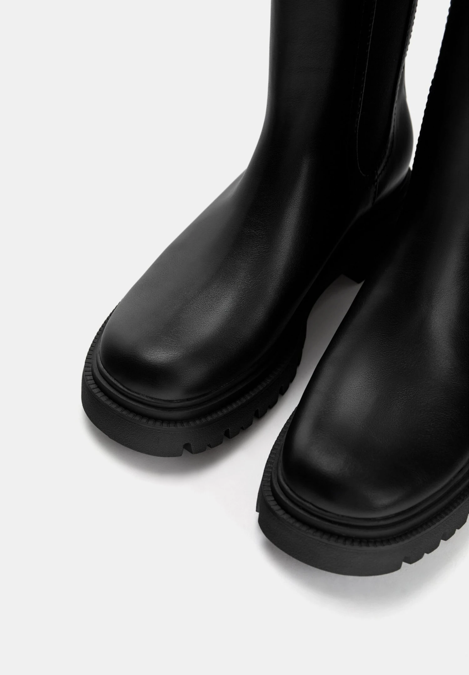 PULL & BEAR CHELSEA WITH TRACK - Stivaletti Con Plateau - Black 6 PULL & BEAR CHELSEA WITH TRACK - Stivaletti Con Plateau - Black - immagine 4