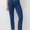 PULL & BEAR MomJeans Tapered FitDark Blue Denim Donna Jeans PUC21N0J6-K12 -Pull & Bear 2c88a12a4e694a4584dd9274f8a8ccc6