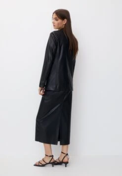 PULL & BEAR BasicGiacca In SimilpelleMottled Black Donna Giacche E Blazer PUC21G0EQ-Q11 -Pull & Bear 2e1e0ef403964125b4d4b7a969a5904e