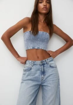 PULL & BEAR Jeans A ZampaBlue Denim Donna Jeans PUC21N0ME-K11 -Pull & Bear 2e5803c78c9142ff800e215c003a4409