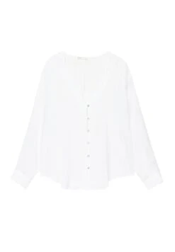 PULL & BEAR Rustic - Camicetta - White -Pull & Bear 2e78af1b3975438ca18aa7e44d9da0a1