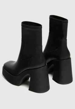 PULL & BEAR Stretch- Stivaletti Con Plateau - Black -Pull & Bear 2ebd4cab22594287ae2dd87e76e16344