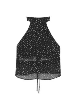 PULL & BEAR Polka Dot HalterCamicettaBlack Donna Camicie E Bluse PUC21E12B-Q11 -Pull & Bear 30390ca1504541539bfcb2a42210f790